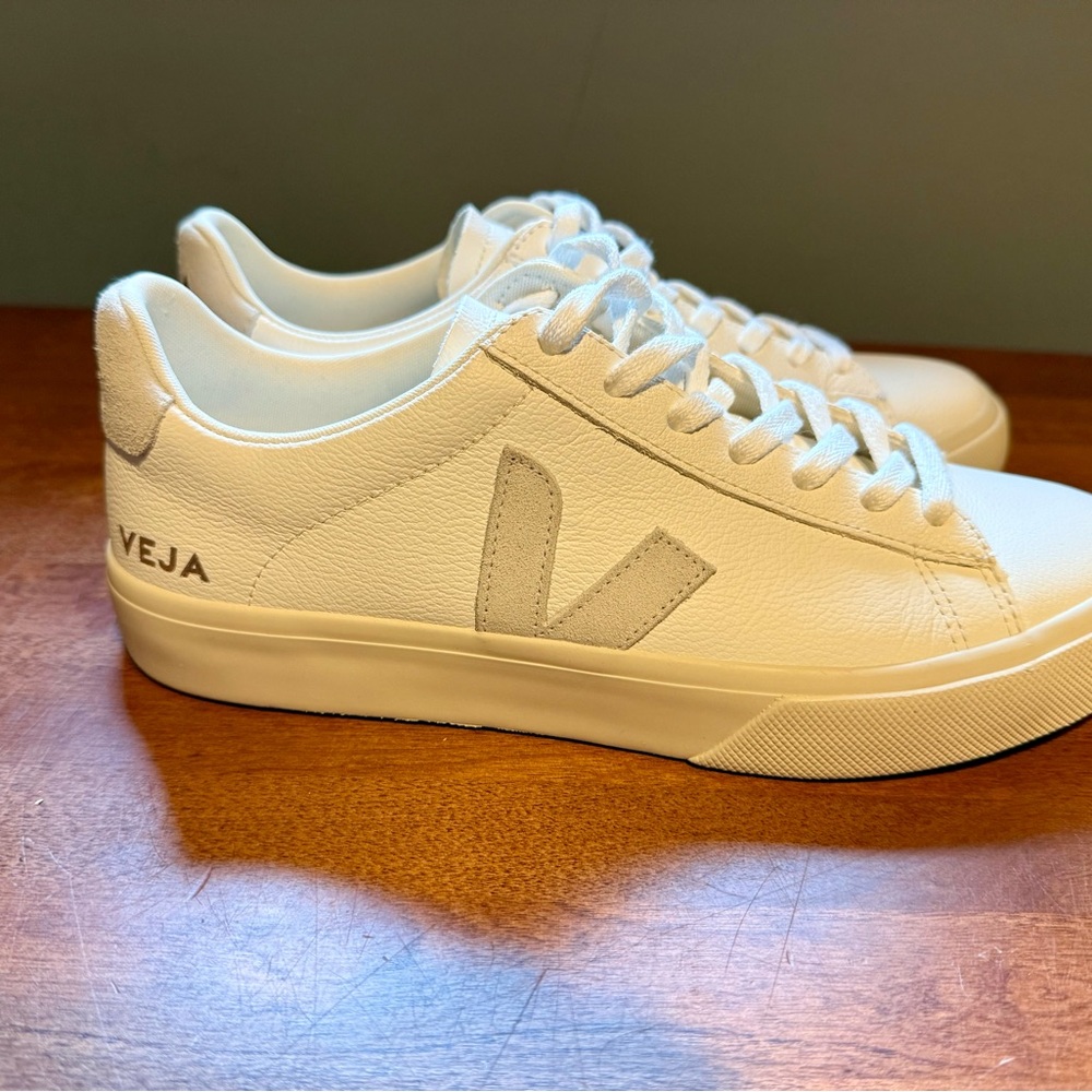 Veja White Campo Sneakers